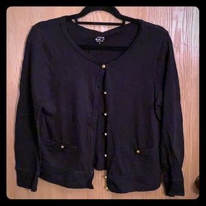 Little black JCrew cardigan